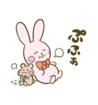 うさちゃんとくまくん（個別スタンプ：27）