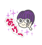 KiraKira☆女子（個別スタンプ：3）