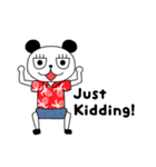 あるある英語 うさぎとパンダVer.（個別スタンプ：15）