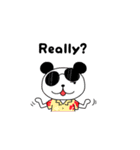 あるある英語 うさぎとパンダVer.（個別スタンプ：19）