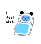 あるある英語 うさぎとパンダVer.（個別スタンプ：23）
