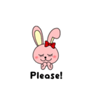 あるある英語 うさぎとパンダVer.（個別スタンプ：29）