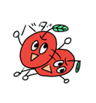 わらうリンゴ（個別スタンプ：11）