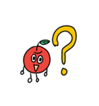 わらうリンゴ（個別スタンプ：40）
