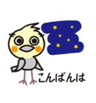 オカメインコ・チャッピーの毎日の挨拶編（個別スタンプ：10）