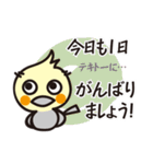 オカメインコ・チャッピーの毎日の挨拶編（個別スタンプ：15）
