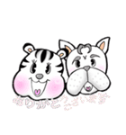 ルカとら ＆ まさブル （敬語も）（個別スタンプ：3）