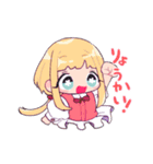 ピンク髪ちゃんと愉快な仲間たち（個別スタンプ：2）