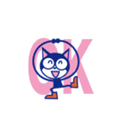 黒猫マイキー2（個別スタンプ：3）