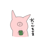 ぶたのぶーちゃん。（個別スタンプ：5）