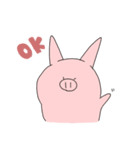 ぶたのぶーちゃん。（個別スタンプ：9）