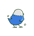 青い鳥(寝て過ごしたい)（個別スタンプ：2）