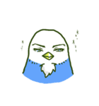 青い鳥(寝て過ごしたい)（個別スタンプ：8）