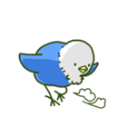青い鳥(寝て過ごしたい)（個別スタンプ：10）
