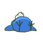 青い鳥(寝て過ごしたい)（個別スタンプ：14）
