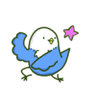 青い鳥(寝て過ごしたい)（個別スタンプ：15）