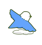 青い鳥(寝て過ごしたい)（個別スタンプ：25）