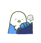 青い鳥(寝て過ごしたい)（個別スタンプ：33）