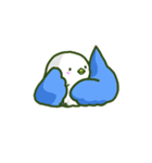 青い鳥(寝て過ごしたい)（個別スタンプ：38）