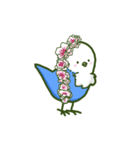 青い鳥(寝て過ごしたい)（個別スタンプ：40）