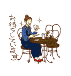 ネコトオンナノコ（個別スタンプ：2）