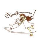ネコトオンナノコ（個別スタンプ：27）