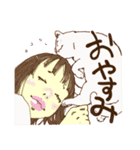 ネコトオンナノコ（個別スタンプ：38）