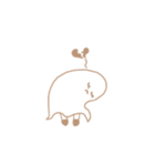 シャイなおばけちゃん（個別スタンプ：12）