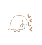 シャイなおばけちゃん（個別スタンプ：37）