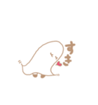 シャイなおばけちゃん（個別スタンプ：40）