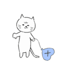 しろねこにゃうんちゃん（個別スタンプ：30）