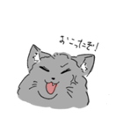 デブかわ猫ちゃん（個別スタンプ：8）