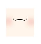 お顔ちゃんスタンプ（個別スタンプ：3）