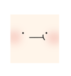 お顔ちゃんスタンプ（個別スタンプ：7）