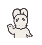 ドドっとうさぎ（個別スタンプ：8）