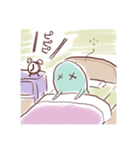 モチゴンは会社員（個別スタンプ：1）