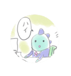 モチゴンは会社員（個別スタンプ：3）