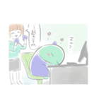 モチゴンは会社員（個別スタンプ：13）