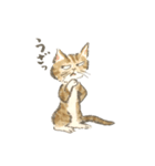 作家・諸橋精光の猫達（個別スタンプ：3）