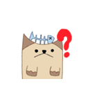 魚と猫（個別スタンプ：4）