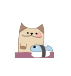 魚と猫（個別スタンプ：6）