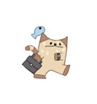 魚と猫（個別スタンプ：20）