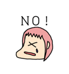 やる気のない女の子です（個別スタンプ：6）