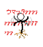 棒人間描いた。（個別スタンプ：31）