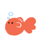 ゆるきんぎょ（個別スタンプ：1）