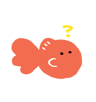 ゆるきんぎょ（個別スタンプ：6）