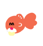ゆるきんぎょ（個別スタンプ：8）