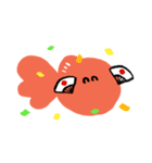 ゆるきんぎょ（個別スタンプ：16）