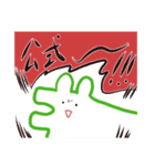 創作活動をしつつ推しを愛でるわに（個別スタンプ：1）
