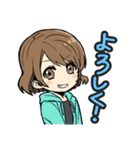 女の子の敬語とタメ語スタンプ（個別スタンプ：8）